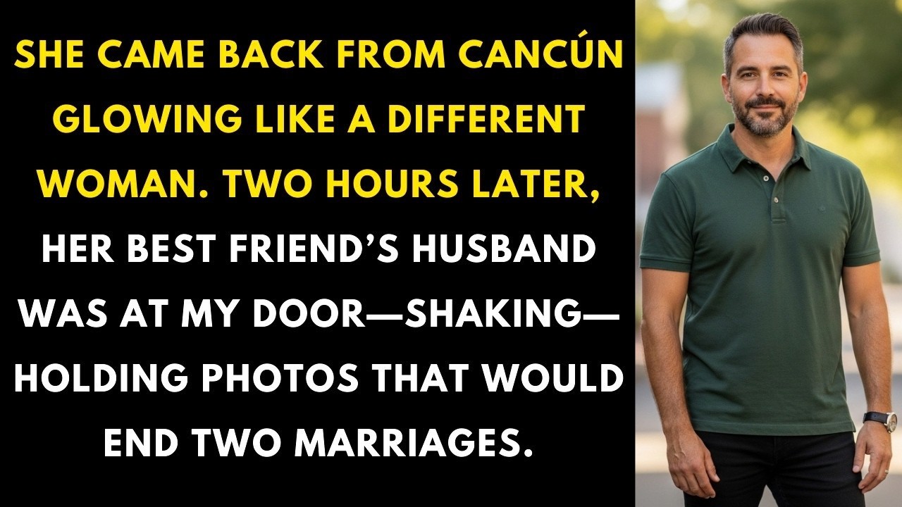 My Wife Came Back From Her “Girls Trip” Glowing — Then Her Best Friend’s Husband Knocked on Our Door