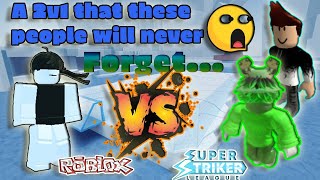 A 2v1 that these people will never forget!  | SSL ROBLOX | Super striker league roblox | ROBLOX