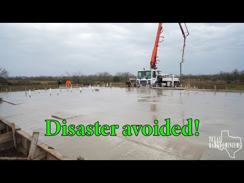 How to save a concrete slab ruined by rain - S3E6