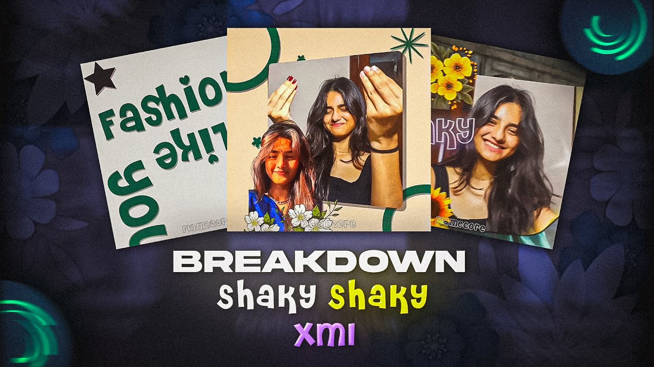 How to use Shaky Shaky XML File Alight Motion tutorial || Breakdown ...
