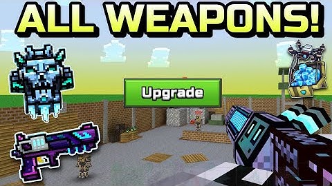 I UPGRADED All My WEAPONS To LEVEL 65! | Pixel Gun 3D