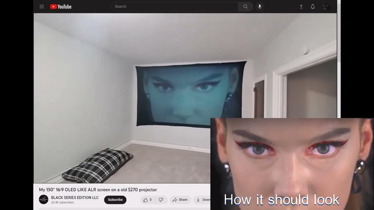 Why black screen paint is a fail, say NO to black series edition aka