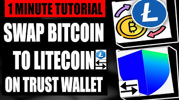 How To Swap BitCoin To LiteCoin On Trust Wallet (Fast Tutorial)