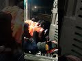 OHE Modification Night Power block Work #ohe #indiarailway #train