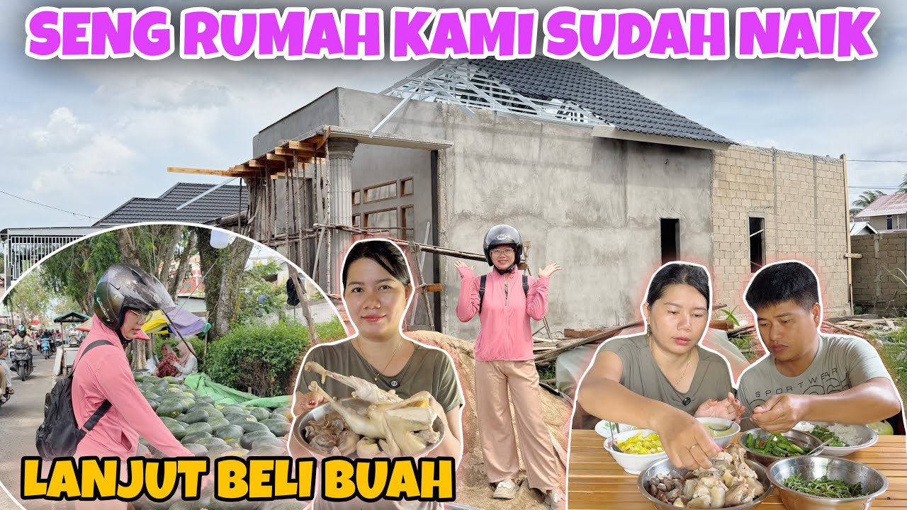 MASAK BEBERAPA MENU HARI INI LANJUT LIHAT PERKEMBANGAN RUMAH