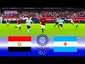 EGYPT vs ARGENTINA | Olympic Games TOKYO 2020 | Full Match eFootball PES 2021