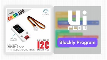 Unit LCD | UIFlow2.0-Unit Programming application