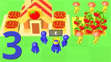 👑 King Land Idle 🍅 GAMEPLAY Part 3 MASSIVE Upgrades (Android, iOS)