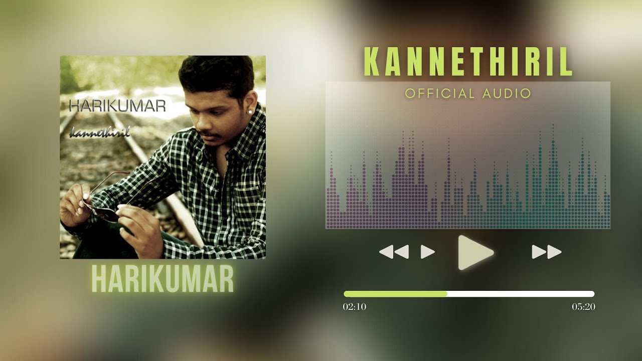 Harikumar   Kannethiril ft Saint TFC  Saran Z  Official Audio