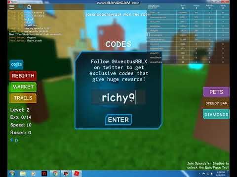 Twitter Avectusrblx Follow For New Codes Avectusrblx Codes Speed Simulator 2 Weight Lifting - speed simulator 2 update roblox