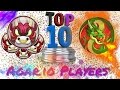 اقاريو افضل 10 لاعبين اقاريو للجوال عرب - TOP 10 AGARIO