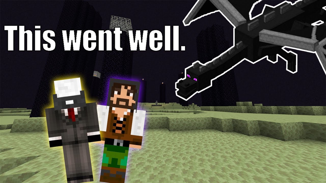 Minecraft but I experience the 5 stages of grief