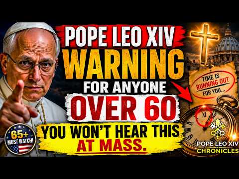 The Pope’s Warning for Anyone Over 60. You Won’t Hear This at Mass.