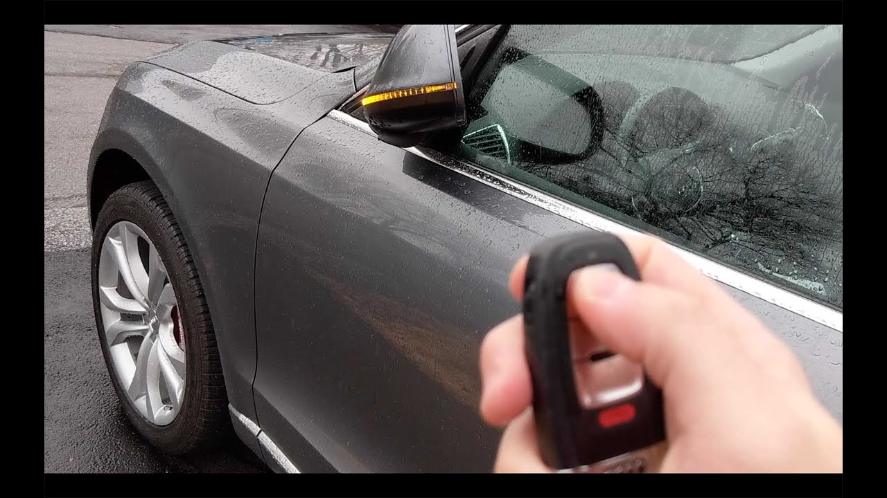 Audi Q5 Remote Start Fortin EVO-AudT1 Install DIY - YouTube