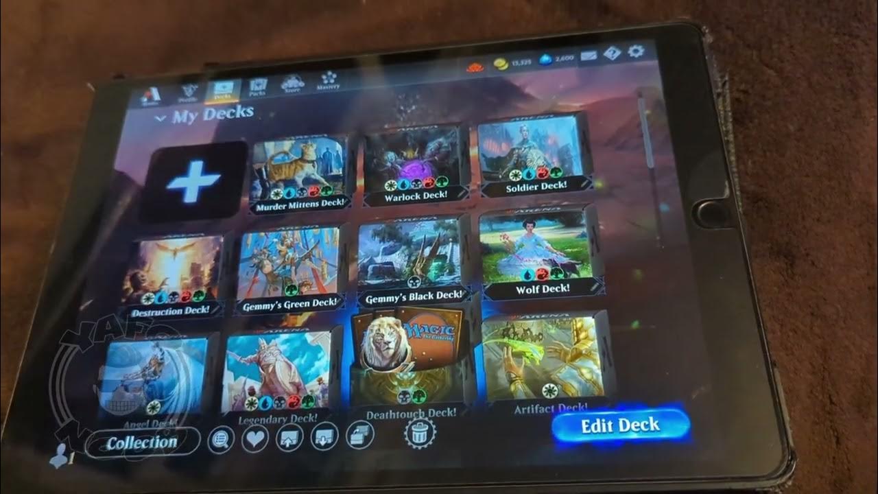 How to change the box art on your decks in MTG Arena. Deck builder. EASY! YouTube