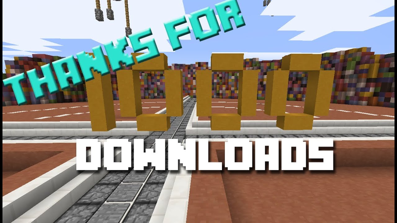 Minecraft Jump Map - 'World Jump' - Thank you for 1,000 Downloads ...