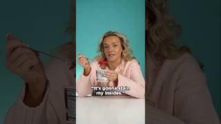 Trying Flamin' Hot Cheetos Mac 'N Cheese! #shorts