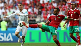 ملخص مباراة المغرب و البرتغال مونديال روسيا 2018 تعليق عصام الشوالي 🔥🔥