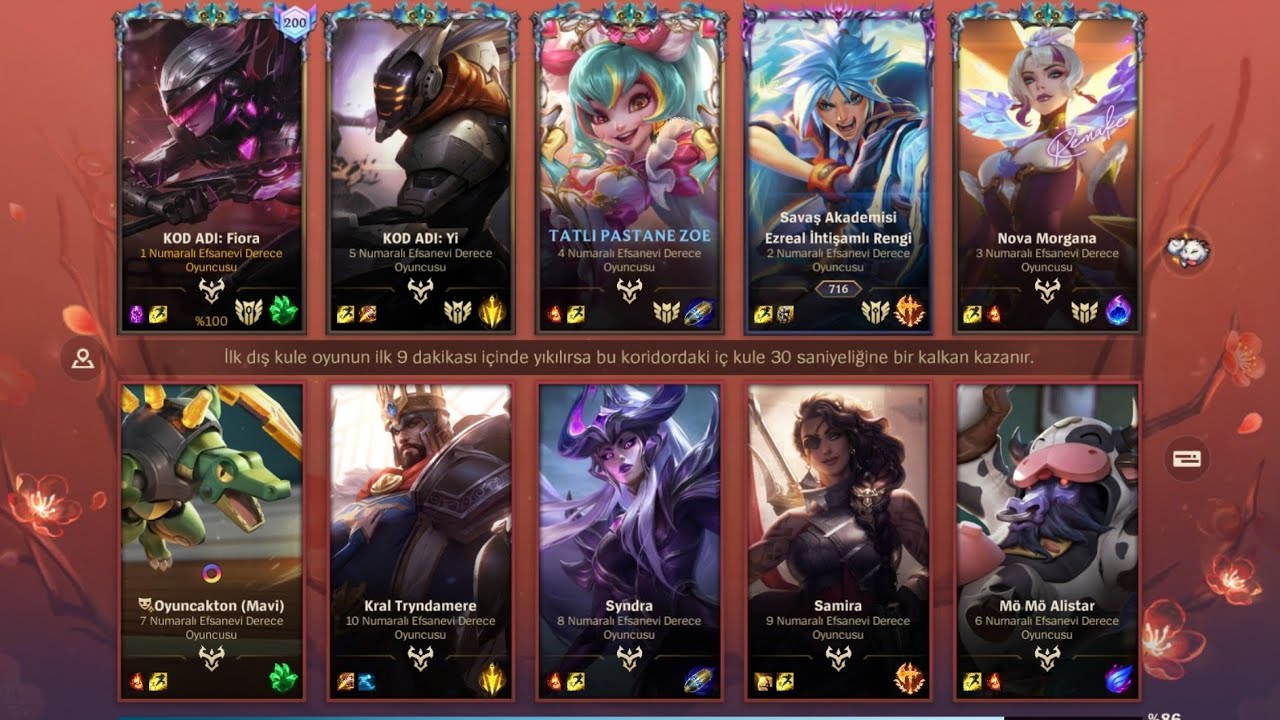 Wild Rift: Efsanevi Dereceli Fiora!