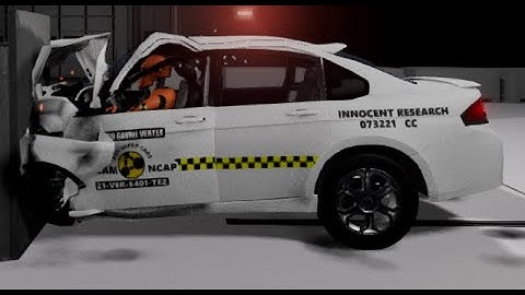 2009 Gavril Vertex Crash Test