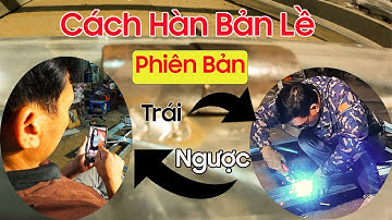 cách hàn bản lề cửa sắt