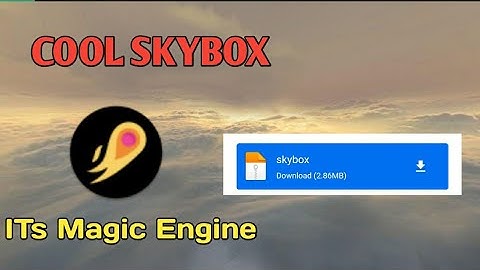 SKY BOX FOR ITS MAGIC GAME ENGINE #itsmagictutorial #itsmagicengine
