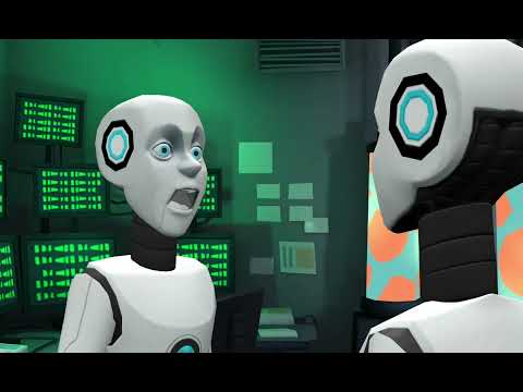 Plotagon Shorts - When a female & male Android meet…