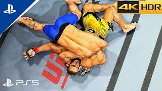 Ps5 Khamzat Chimaev Full Fight 4K Hdr Ultra High Graphic