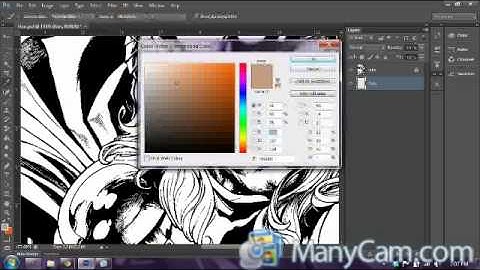 Digitization Part 3: Flats Comic Coloring in Photoshop Only