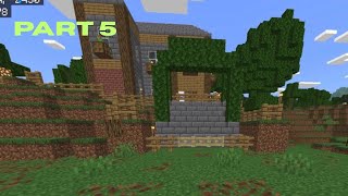 Minecraft PE let’s play survival part 5 : welcome to my new home , it’s nice to live in here!
