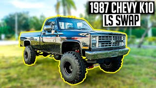 The Problem with Junkyard LS Swaps!  1987 K10 Squarebody: Ep. 1