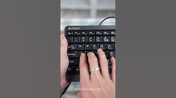 Meet the A4TECH FK-11 – where function meets finesse! 🔥#techshorts #explore #trending #keyboard