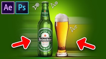 AFTER EFFECTS BASICS - Simple Beer Advertisement