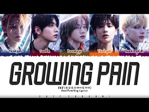 TXT (투모로우바이투게더) - 'Growing Pain' Lyrics [Color Coded_Han_Rom_Eng]