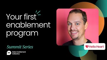 Building a sales enablement program from the ground up