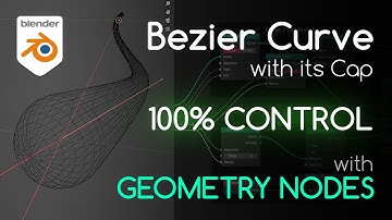 Bezier Curve with its Cap following trim Node