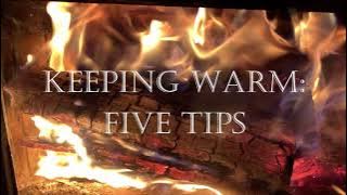 Wood, Fireplaces and Home Heating. Five Tips to Stay Warm Off-Grid: Off the Grid with Karen and Grid