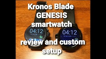 Kronos Blade GENESIS smartwatch - Review and Custom Setup