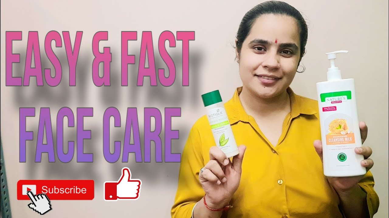 SUPER EFFECTIVE DAILY FACE CARE IN 5 MIN 😍🤩 KAUSHIKI STYLE & BEAUTY