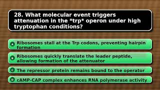 BIOCHEMISTRY Mcqs | CH 33 | Regulation of Gene Expression Mcqs | MBBS MCQs