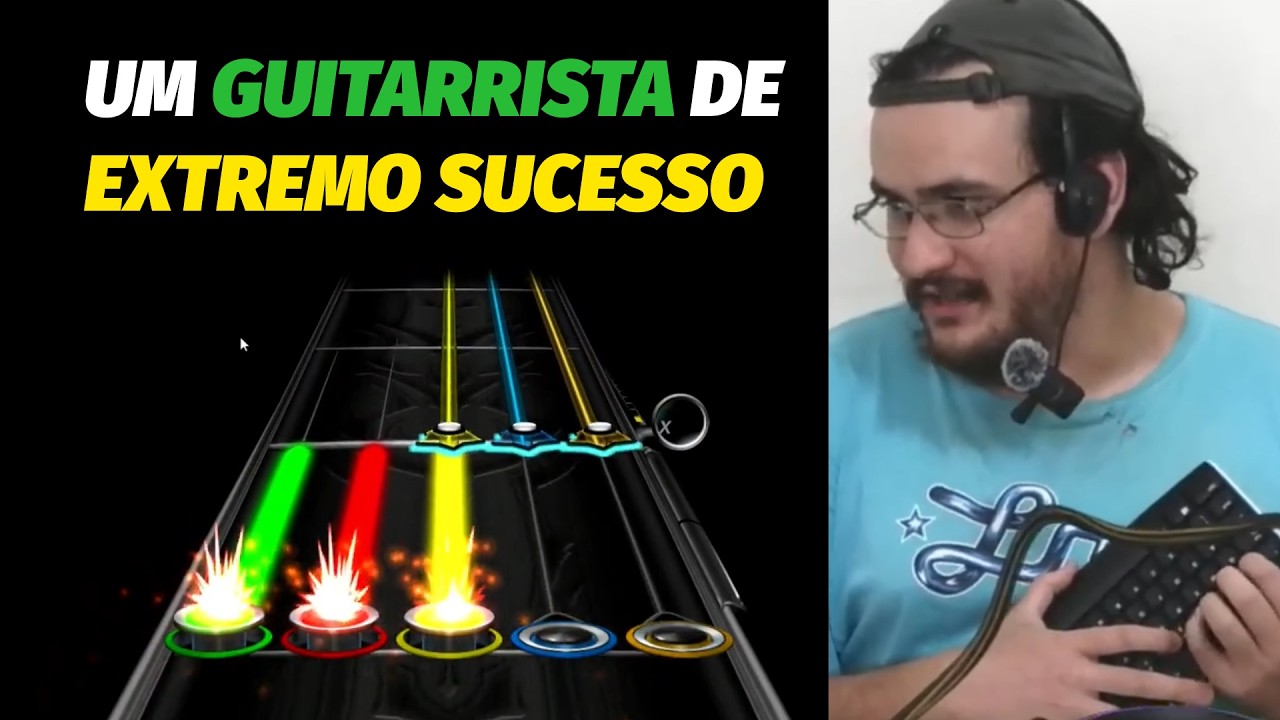 YOUTUBER DE EXTREMO SUCESSO TOMA INÚMEROS GAPS DO DJ WAGNER NO CLONE HERO.