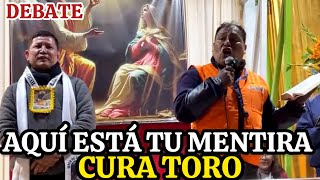 NO ME LLAME HERMANO 😱CURA TORO usted es Hijo de S@t@nas ❌ PASTOR GRITA AL PADRE LUIS TORO