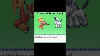 Blaziken and Absol fused #shorts #pokemoninfinitefusion #pokemon #romhack #fangame