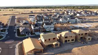 Drone Tour Of Twelve Bridges Developments - John Adams Academy Construction & Neighborhoods