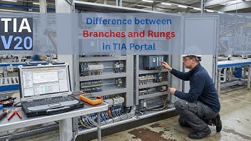 Difference between Branches and Rungs in TIA Portal