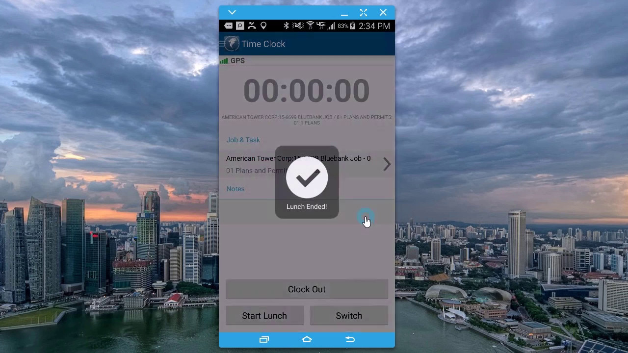 Clockshark Clocking in from Mobile YouTube