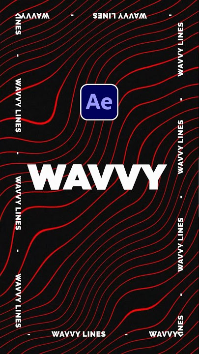 Create Wavy Line Motion Graphic Backgrounds in After Effects