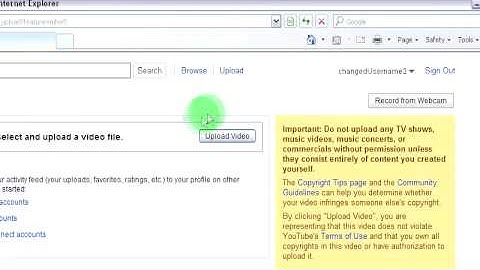 How to change your YouTube username - step-by-step video guide