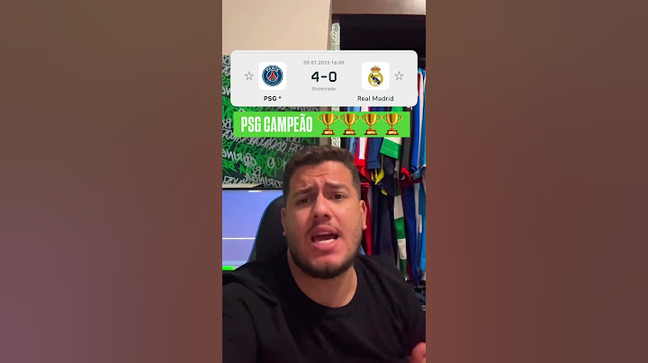 Já pode entregar a taça ao PSG 🏆