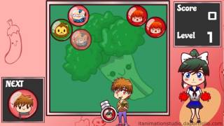 Cute Japanese Game app 2d animation sample bubble shooter screenshot 2
